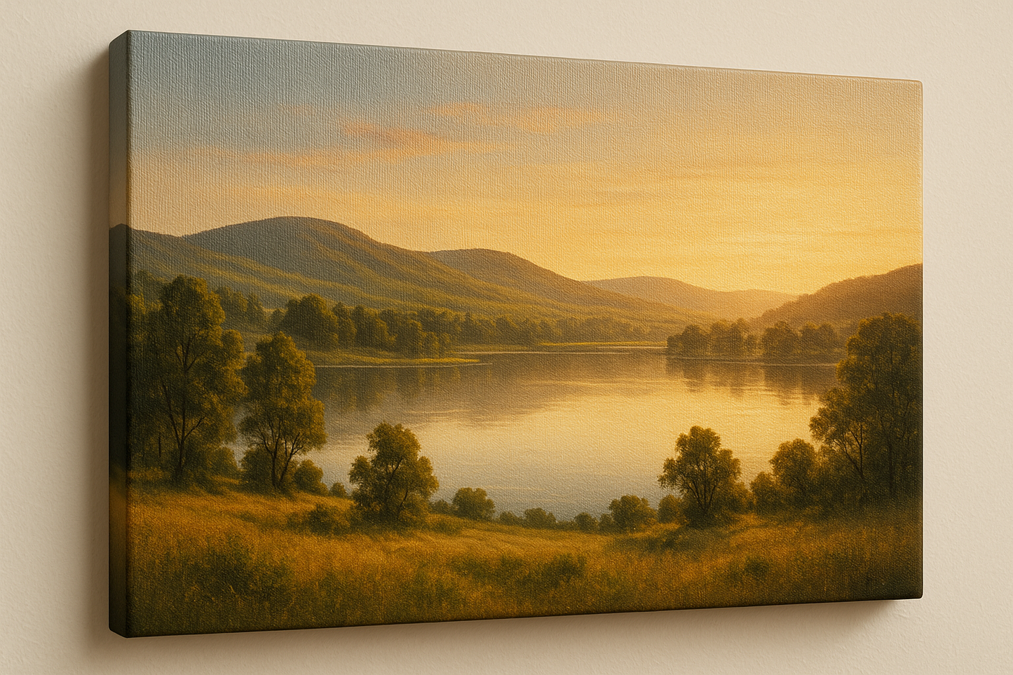 rectangular canvas landscape photograph