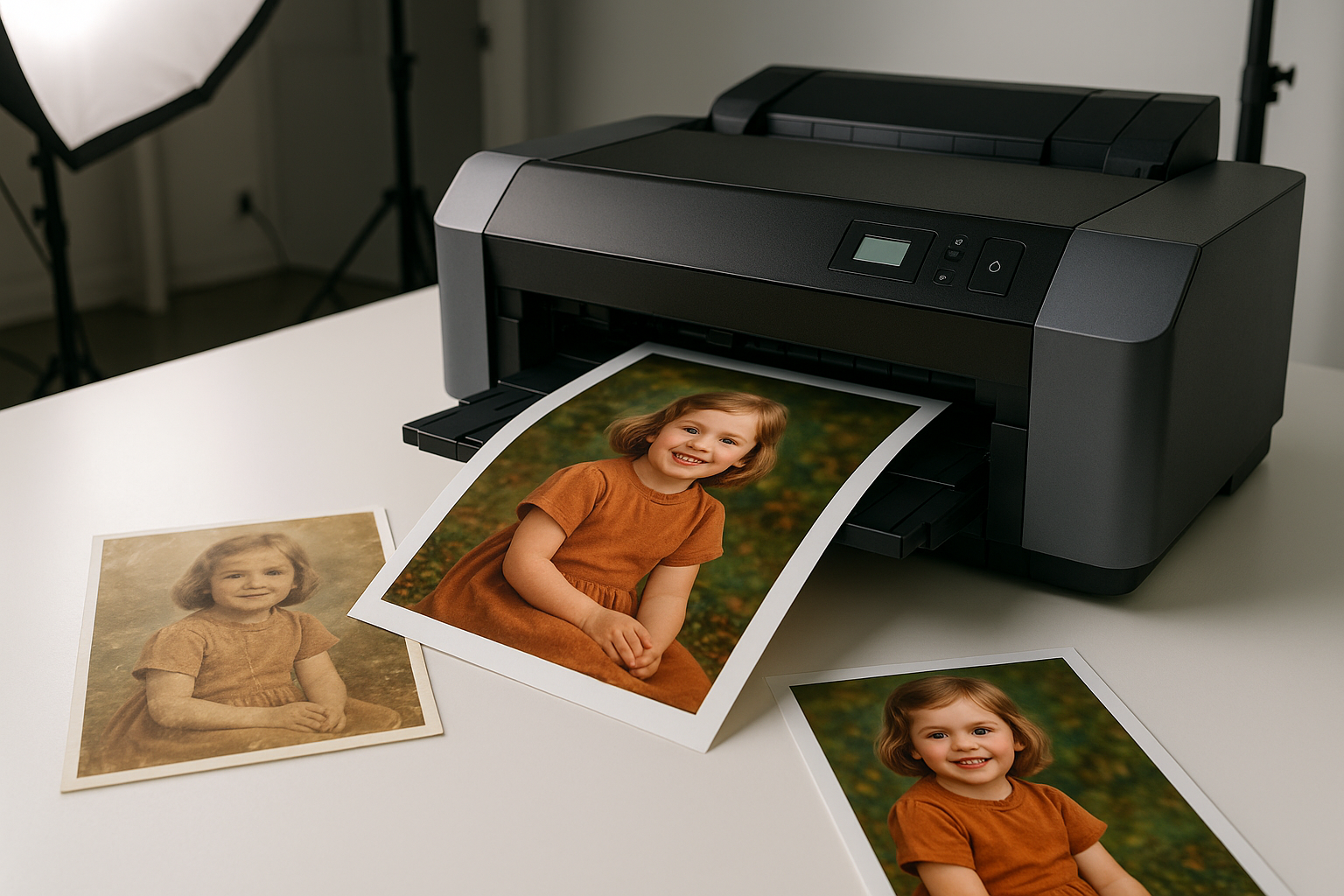 photo restoration - step 3 Printing (no text)