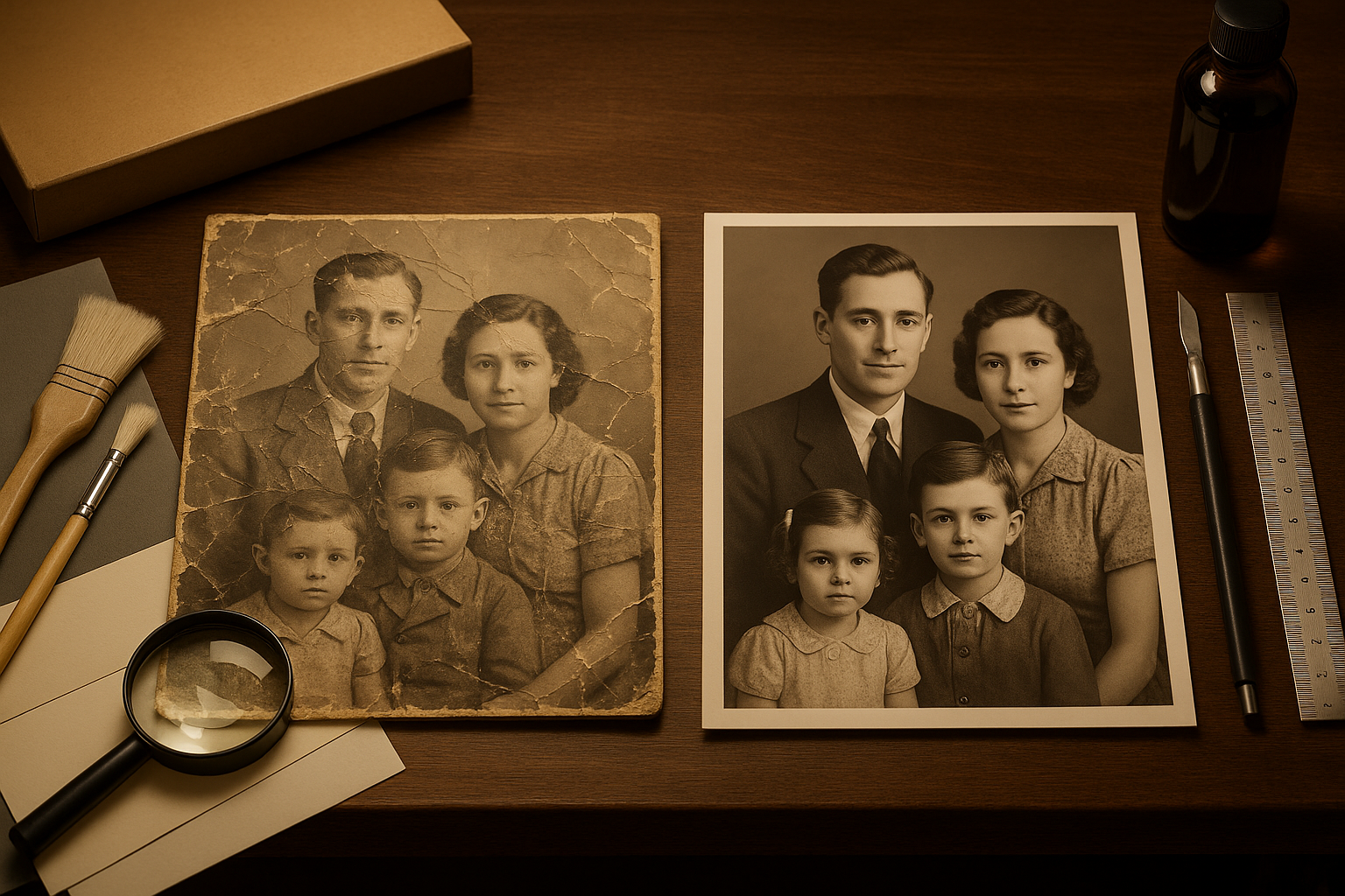 photo restoration