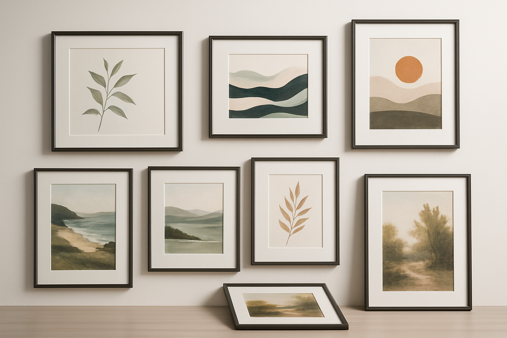 Rectangular Paper Print – Lemon Tree Framing