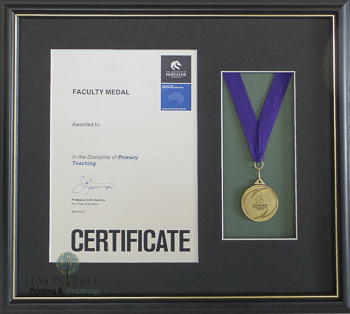 Certificate Framing