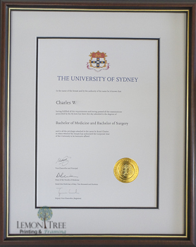 Certificate Framing