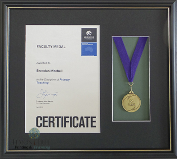 Certificate Framing